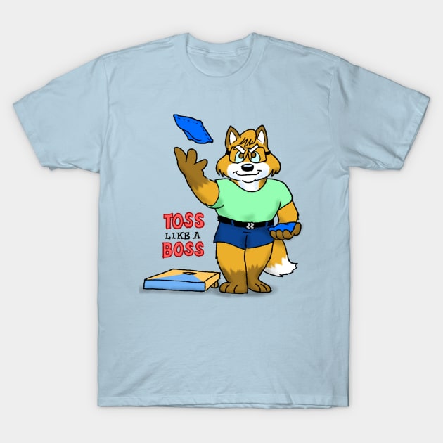 Toss Like a Boss T-Shirt by Bearadise